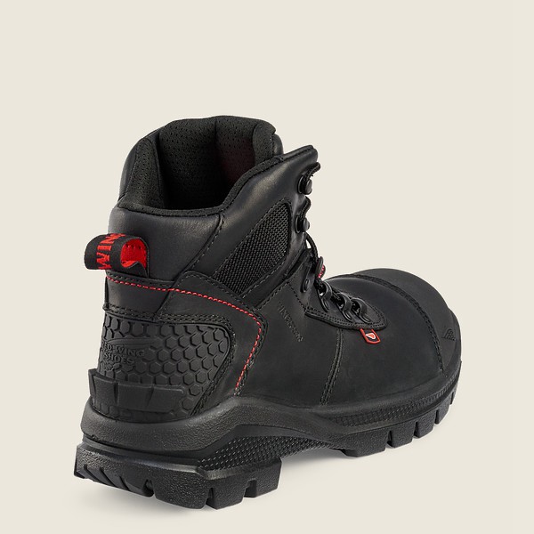 Botas de Seguridad Red Wing Hombre Negros - Crv™ - 6-Inch Waterproof Toe - 473-SCOEIU